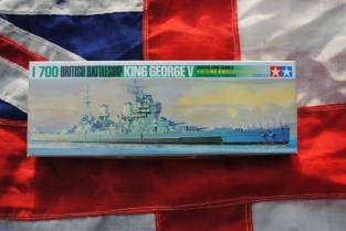 Tamiya 77525 HMS KING GEORGE V Royal Navy Battleship WWII